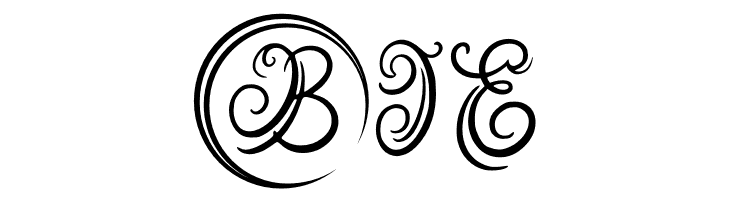 Austy Monogram  Free Fonts Download