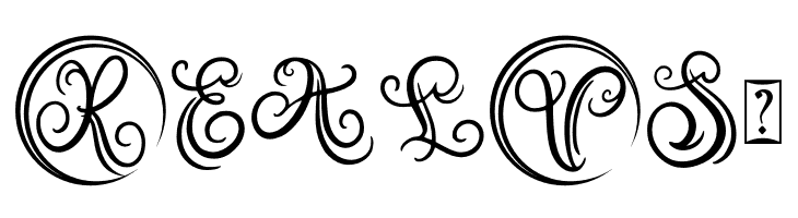 Austy Monogram  Free Fonts Download