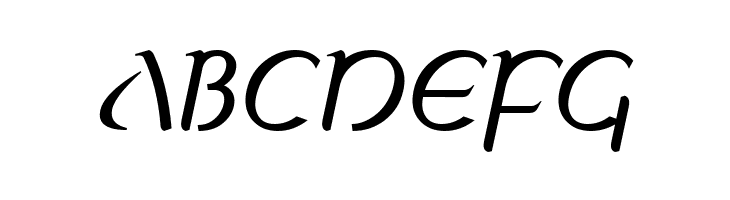Celtica Book Oblique  Free Fonts Download