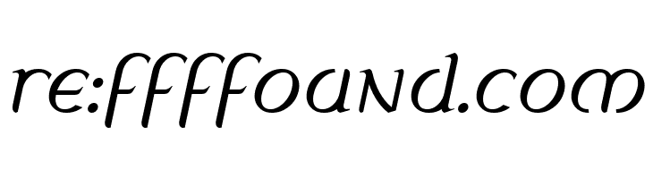 Celtica Book Oblique  Free Fonts Download