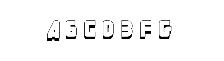 URAL 3d  Free Fonts Download