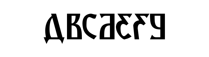 Kremlin Starets  Free Fonts Download