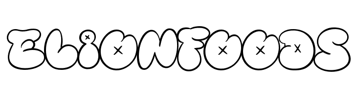 Bubble Street Outline  Free Fonts Download