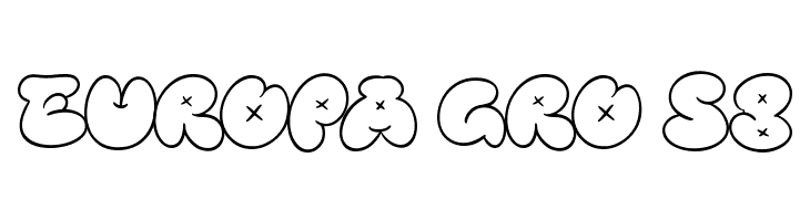 Bubble Street Outline  Free Fonts Download