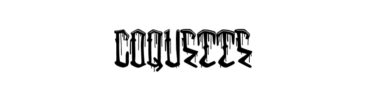 La Santa Muerte  Free Fonts Download