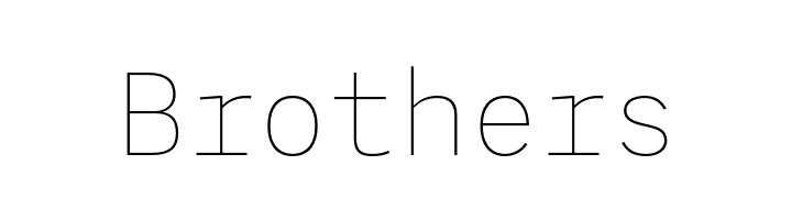 Agyx Mono Thin  Free Fonts Download