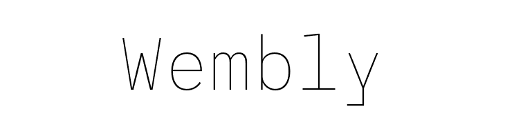 Agyx Mono Thin  Free Fonts Download