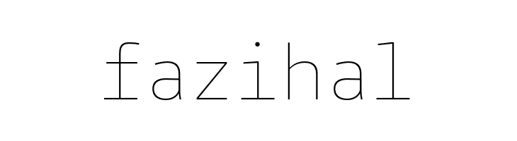 Agyx Mono Thin  Free Fonts Download