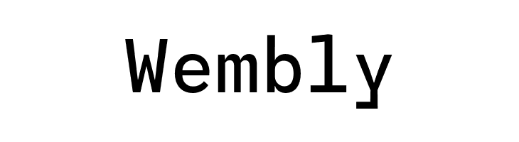 Agyx Mono Medium  Free Fonts Download