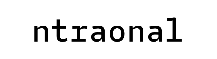 Agyx Mono Medium  Free Fonts Download