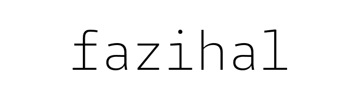 Agyx Mono Extralight  Free Fonts Download