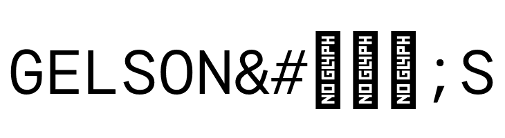 Agyx Mono Regular  Free Fonts Download