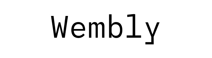 Agyx Mono Regular  Free Fonts Download