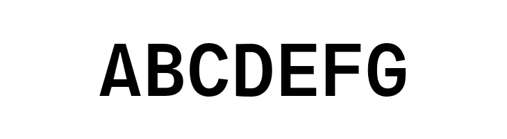 Agyx Mono Semibold  Free Fonts Download