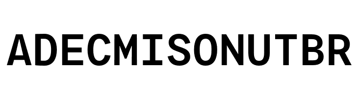 Agyx Mono Semibold  Free Fonts Download