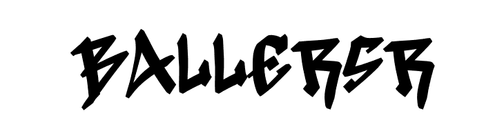 Black Destroy Personal  Free Fonts Download