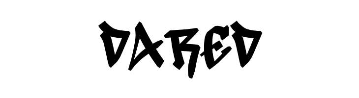 Black Destroy Personal  Free Fonts Download
