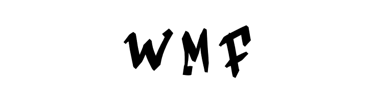 Black Destroy Personal  Free Fonts Download