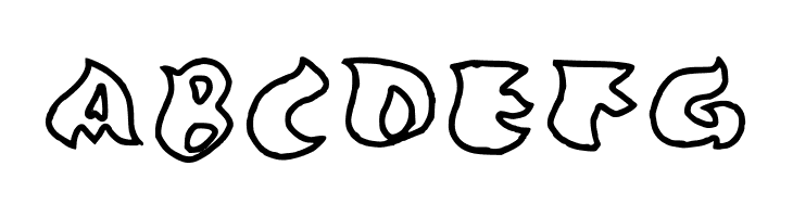 Grafooutline Regular  Free Fonts Download