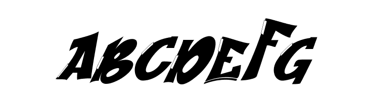 Streetart Demo Italic  Free Fonts Download