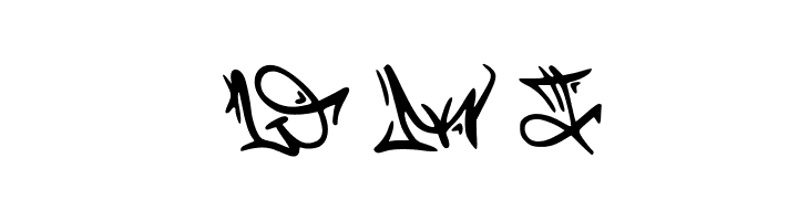 Trisula Street Graffiti  Free Fonts Download
