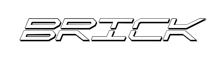 QuickStrike Shadow Italic  Free Fonts Download