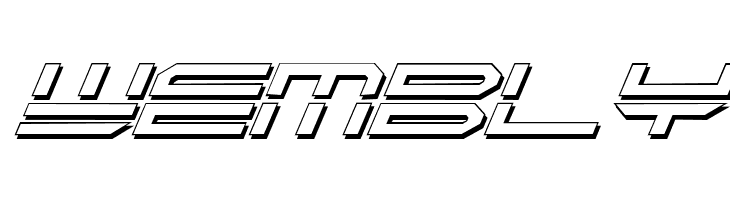 QuickStrike Shadow Italic  Free Fonts Download