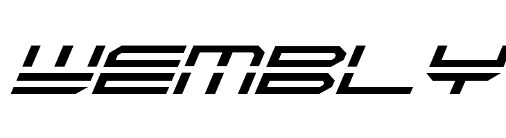 QuickStrike Italic  Free Fonts Download