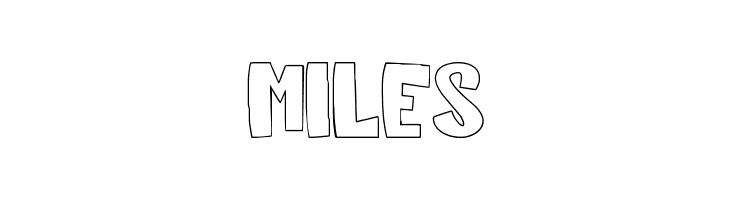 CupcakeUnicornOutline  Free Fonts Download