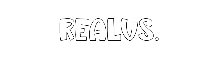 CupcakeUnicornOutline  Free Fonts Download