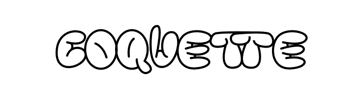 Movest Outline  Free Fonts Download