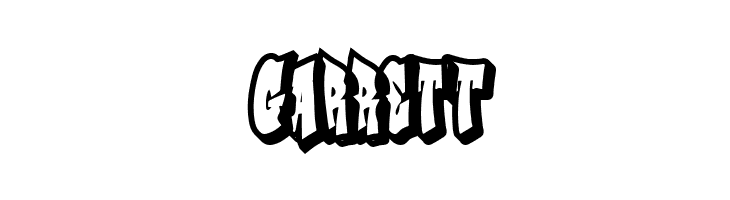 Christmas Graffiti Outline  Free Fonts Download