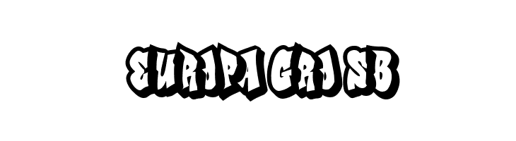 Christmas Graffiti Outline  Free Fonts Download