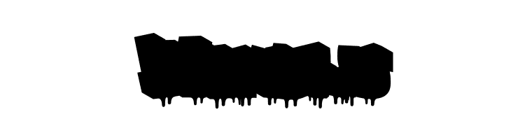 Graffiti Dripes Shadow Drips  Free Fonts Download