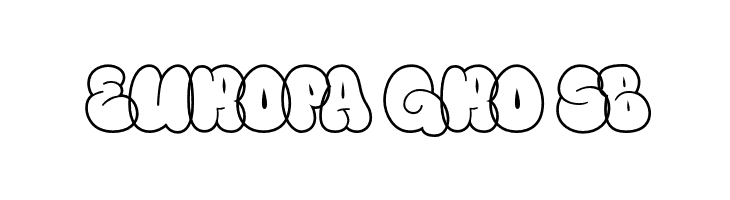 Fanky Bubble Graffiti Line  Free Fonts Download