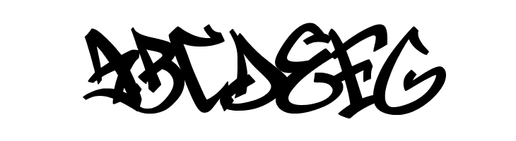 Black Devils Graffiti  Free Fonts Download