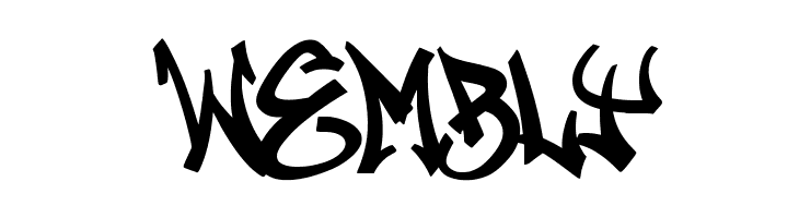 Black Devils Graffiti  Free Fonts Download