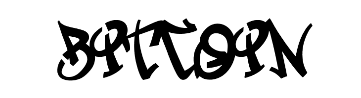 Black Devils Graffiti  Free Fonts Download