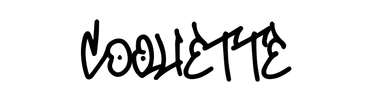 Mono Seahorse Graffiti  Free Fonts Download