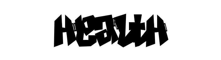 Spiky Frog Graffiti  Free Fonts Download