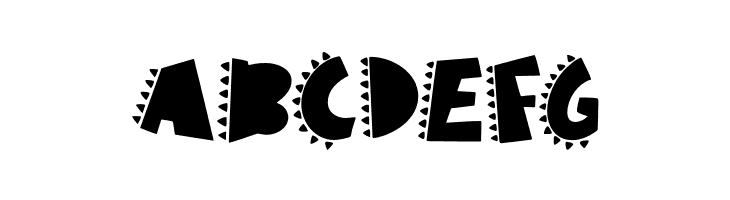Dino Roar Regular  Free Fonts Download