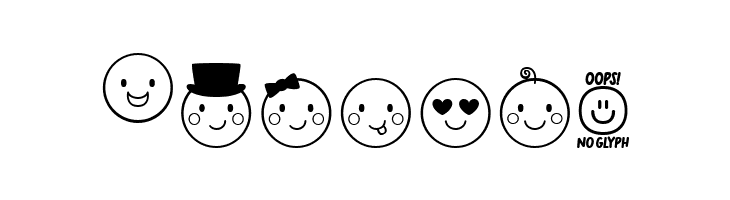 MTFCheekyEmojiDoodles  Free Fonts Download