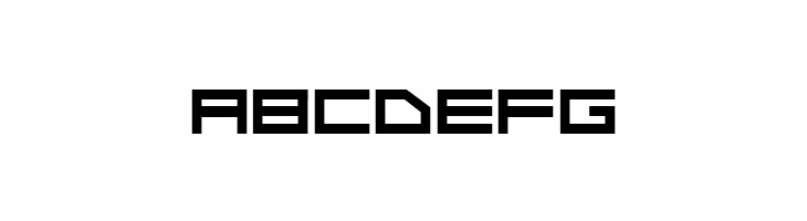 Low Gun Screen Bold Expanded  Free Fonts Download