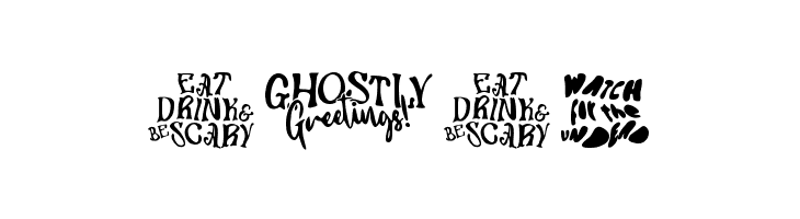 Boo Words  Free Fonts Download