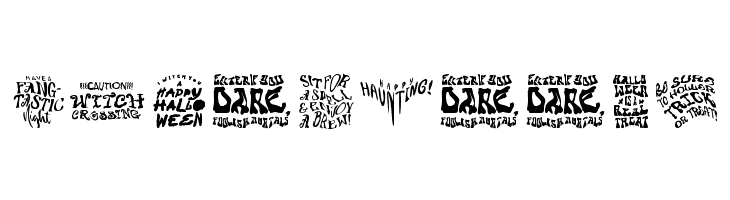 Boo Words  Free Fonts Download
