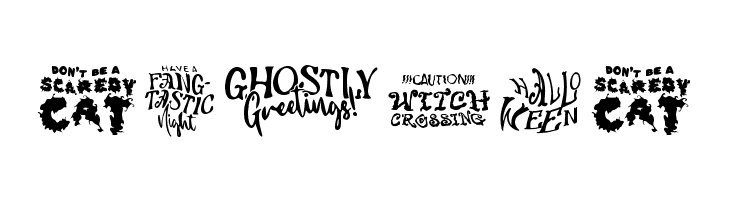 Boo Words  Free Fonts Download