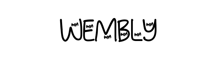 Bat Ghost - Personal Use  Free Fonts Download