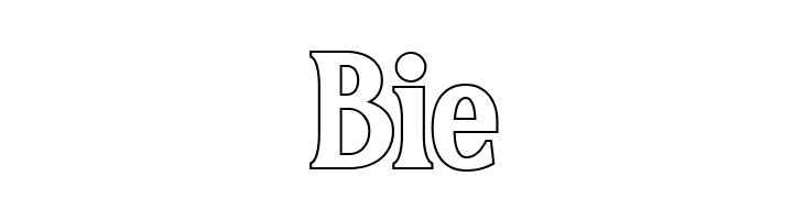The Hoca Outline  Free Fonts Download