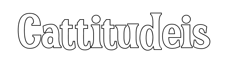 The Hoca Outline  Free Fonts Download