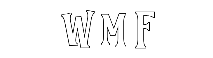 The Hoca Outline  Free Fonts Download